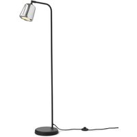 New Works Floor lamp Material, chrome, stainless steel, height 125 cm
