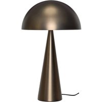 HÜBSCH Bordslampa Mush, brunnad mässing, höjd 50 cm