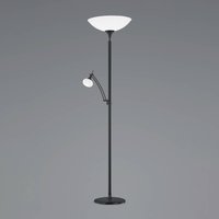 BANKAMP Opera LED uplighter, reading arm, black