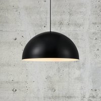 Nordlux Ellen 40 pendant light, metal lampshade, black