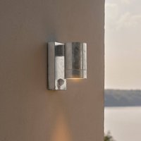 Nordlux Applique d'extérieur Tin Maxi Sensor galvanisé, acier, IP54, GU10