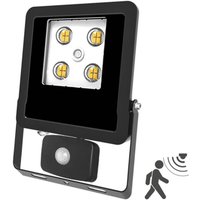 EVN Panthera outdoor spotlight sensor IP44 10W