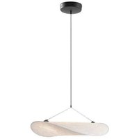 NEW WORKS LED-pendellampa Tense, Ø55, vit, dimbar