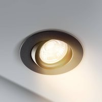 Downlight LED DL6809, okrągły, czarny