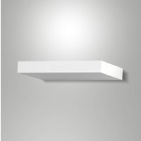 Fabas Luce Applique murale LED Guia, blanche, métal, 24 cm de large