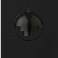 GUBI Multi-Lite pendant light, Ø 36 cm, black/black