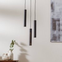 UMAGE Chimes Cluster 3 hänglampa ek svart