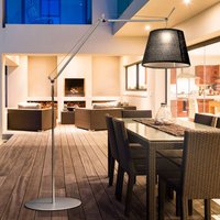 Artemide Außenlampe Tolomeo Paralume Outdoor, schwarz, IP44