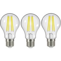 Arcchio Filament LED bulb E27 3.8W 2,700K 806lm clear 3x