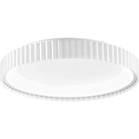 Luce Ambiente Design LED-taklampa Niike, vit, Ø 40 cm, metall, CCT