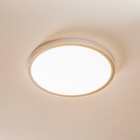 ORION LED-taklampa Vika, rund, matt titan, Ø 30 cm