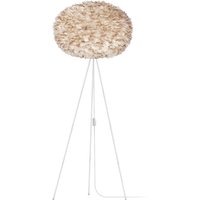UMAGE Eos large floor lamp tripod light brown