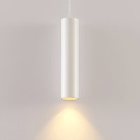 Arcchio pendellampa Ejona, höjd 27 cm, vit, aluminium