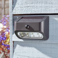 SMART GARDEN LED-solcellsvägglampa Sentinal, sensor, 2-pack, IP44