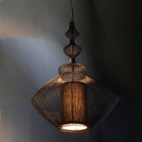 Forestier Opium pendant light, black