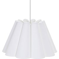 PR Home Classic pendant light, cotton, white, Ø 32 cm
