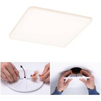 Paulmann panneau LED Veluna 830 angulaire 18,5 cm