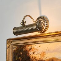 Lindby picture wall light Joely, 25 cm, brass, metal, E14