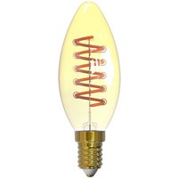 Arcchio candle LED bulb, E14, 4.9 W, amber, 1800 K
