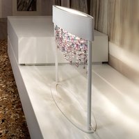 Masiero Ola TL2 table lamp white/coloured cold crystals