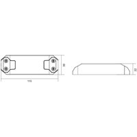 Deko-Light LED driver Basic, dimmable, CC, D35009UF/9W