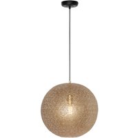 Freelight Hänglampa Oronero/Oro, Ø 50 cm, guldfärgad, metall