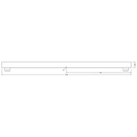 OSRAM strip LED bulb S14s 9.9 W tube bulb 2,700K 100cm matt dimmable