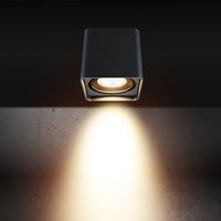 LCD Utomhustaklampa 5055, grafit, 10 cm, metall, IP54, GU10