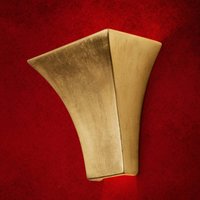 ORION Elegant, kantig vägglampa ANTONIE