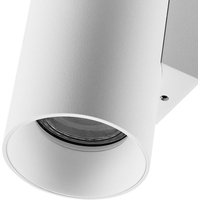 Deko-Light Applique murale CAN, blanc, à 1 lampe, hauteur 13 cm, métal, GU10