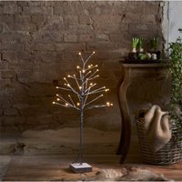 STAR TRADING Arbre décoratif LED Snowfrost Tree IP20 hauteur 90cm