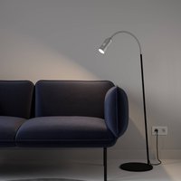 Top Light Neo! Floor LED floor dimmable aluminium/silver