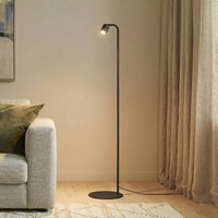 TK Lighting Nex floor lamp, black, metal, height 140 cm, GU10
