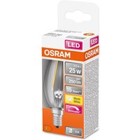OSRAM kronljuslampa E14 2,8W 827 dimbar klar