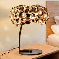 Schuller Valencia Narisa rose gold LED table lamp
