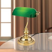 ORION Grön, vacker bordslampa Onella