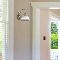 Searchlight Vägglampa American Diner, antik mässing