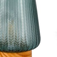 Pauleen Pretty Glamour E27 LED turquoise wood