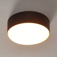 Wever & Ducré Lighting WEVER & DUCRÉ Roby IP44 ceiling 2,700K 16 cm black