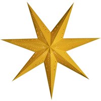 Sterntaler Samt paper star, Ø 75 cm yellow