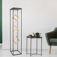 Näve Tripoli LED floor lamp 3-bulb, dimmable in 3 steps