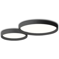 Vibia Up - simple LED ceiling light in graphite