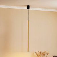 Euluna Suspension Laser, à 1 lampe, laiton, abat-jour 75cm