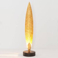 Holländer Penna table lamp, gold, height 38 cm