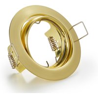 Trio Lighting Round Jura recessed light in brass