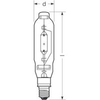 RADIUM metallhalogenidlampa E40 1950W HRI-T N klar