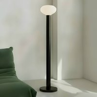 ALDEX Flo floor lamp, green, height 138 cm, 1-bulb, glass