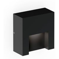 Wever & Ducré Lighting WEVER & DUCRÉ Reto 0.8 matt black LED outdoor wall lamp