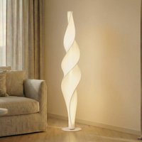 Lucande LED floor lamp Novelle, white, CCT, height 137 cm
