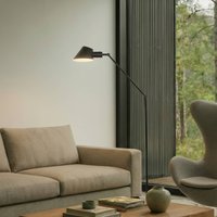 Lindby lampe sur pied Corali, noir, métal, hauteur 176,5cm